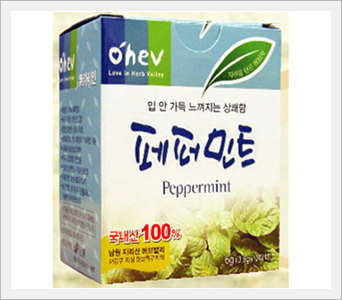 Peppermint Tea Made in Korea